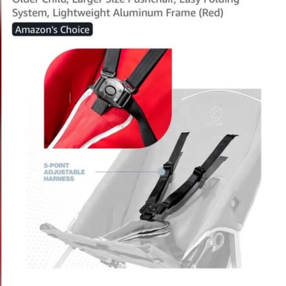 Coche XL Heavy Duty Stroller - Holds 120 Pounds - Used Once - Picture 5 of 7